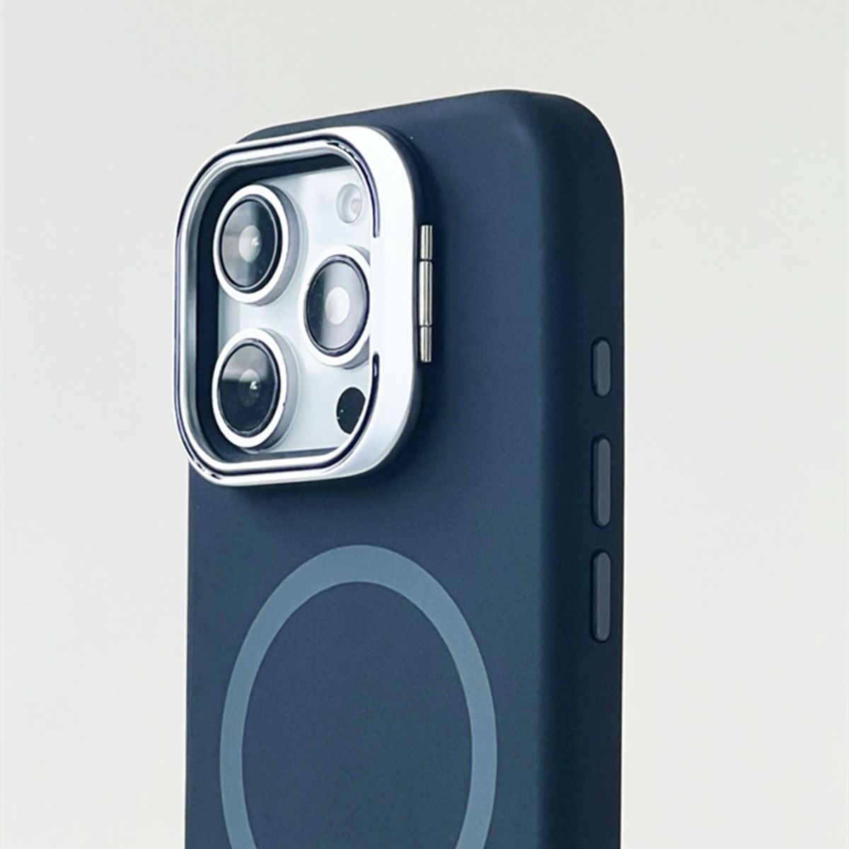 OEM - Case Funda Magsafe para iphone 15 pro Max con soporte de camara