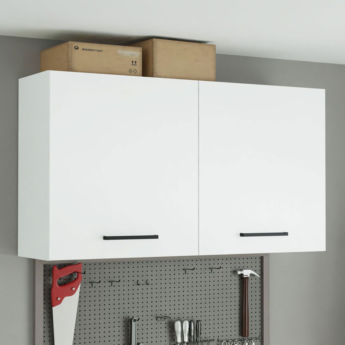 MADESA - Gabinete Superior para Garaje Multiuso 120 cm