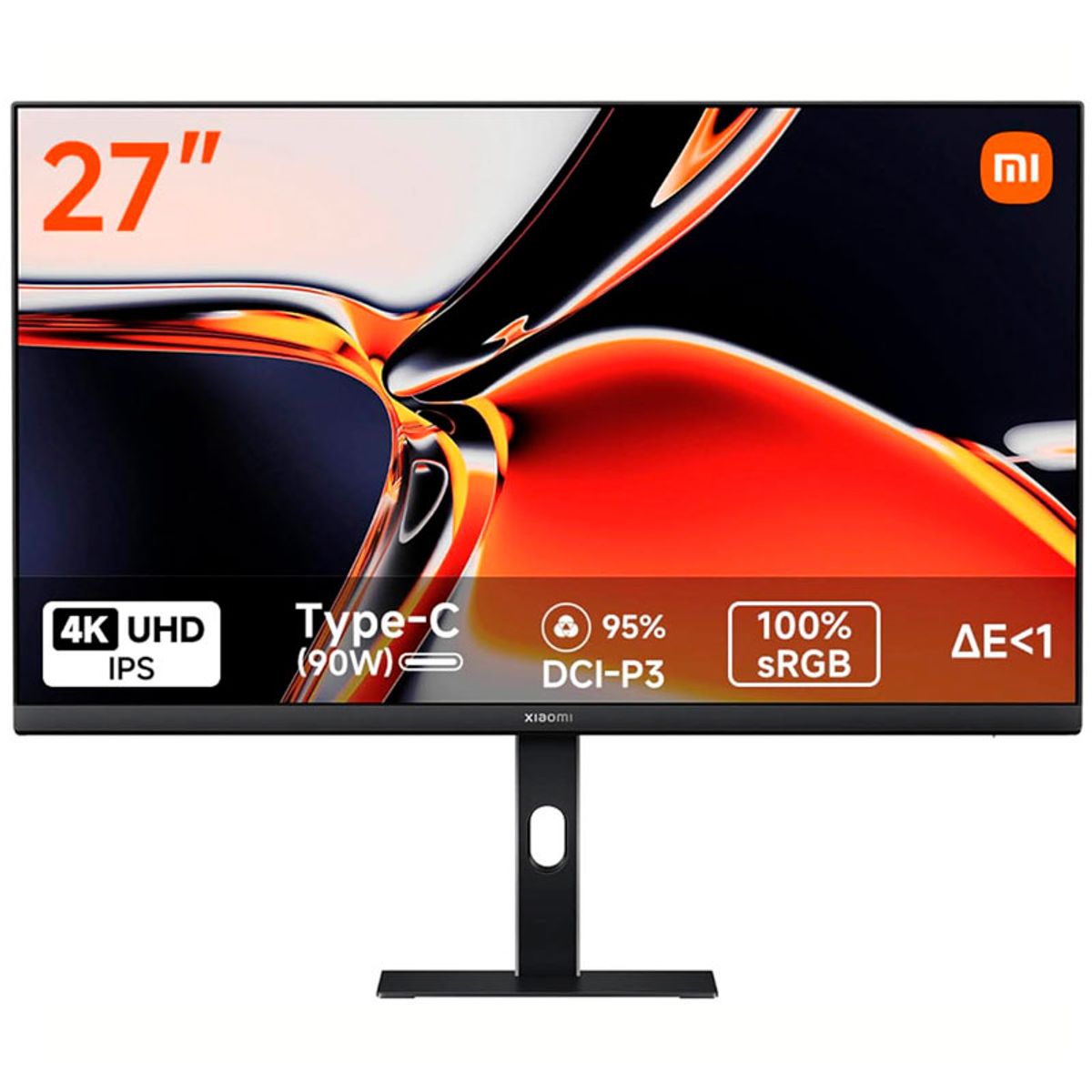 XIAOMI - Monitor Xiaomi, A27UI 27″, IPS, 4K UHD 3840 x 2160,  60Hz, USB Type-C.