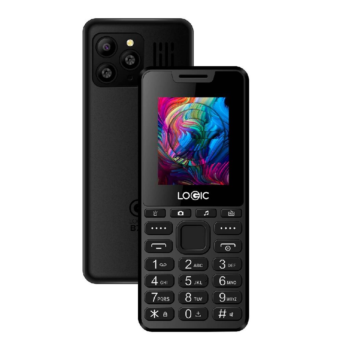 LOGIC - Logic B7L Teléfono Básico 4G con Pantalla de 2 Bluetooth Todo Operador