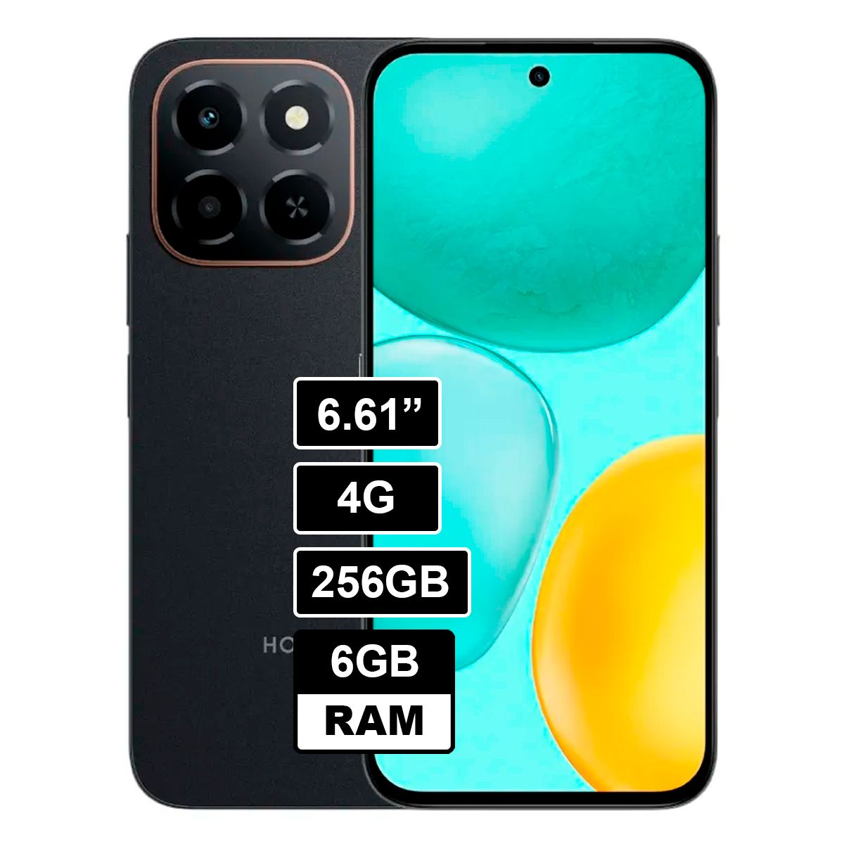 HONOR - X6C 256GB 6GB RAM Negro