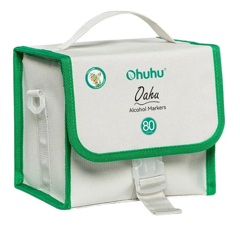 OHUHU - Ohuhu Oahu. Set de 80 marcadores de alcohol (NUEVO)