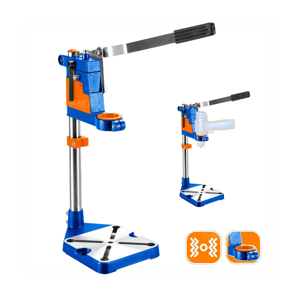  - Soporte De Taladro Perforación 60mm Base Vertical Wadfow