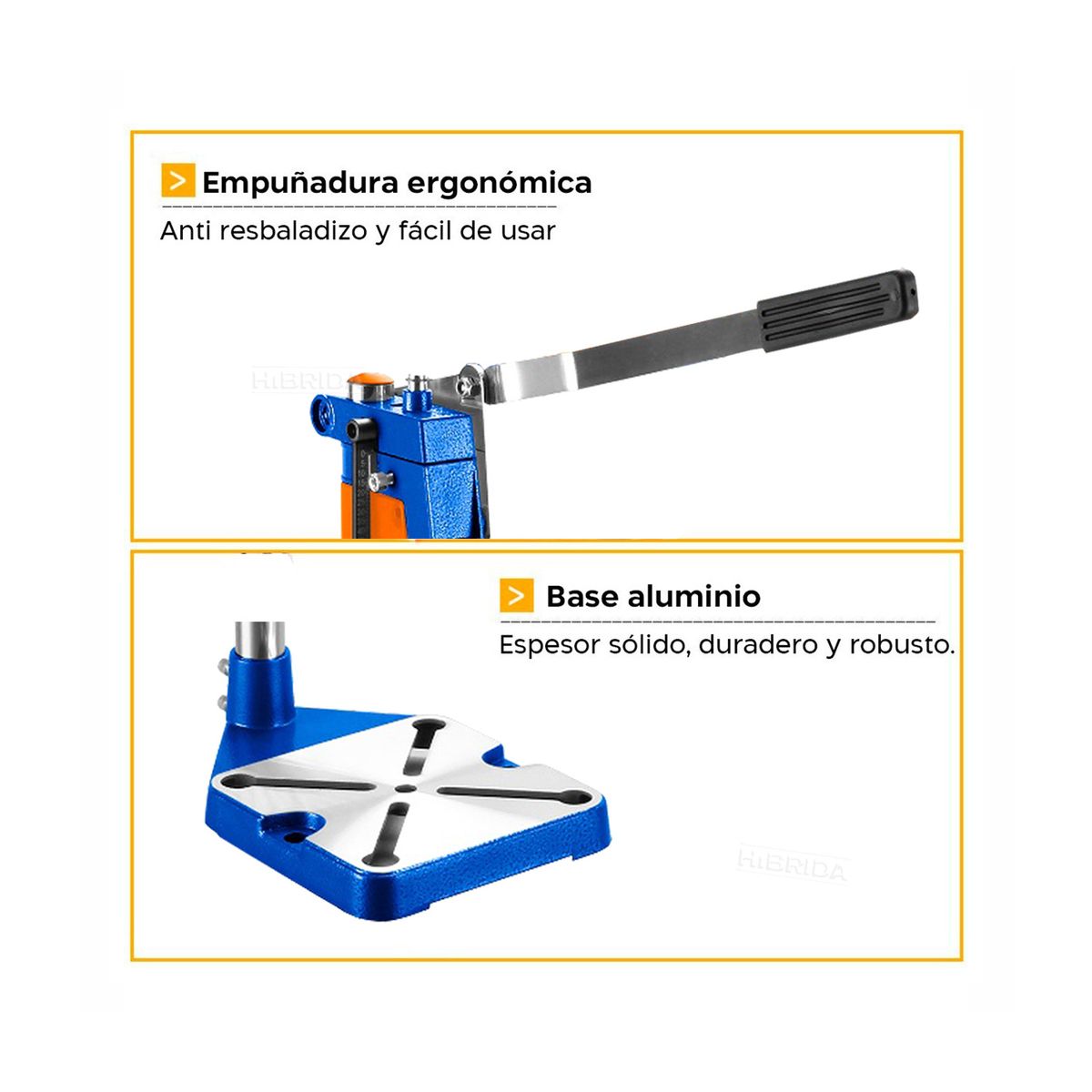  - Soporte De Taladro Perforación 60mm Base Vertical Wadfow