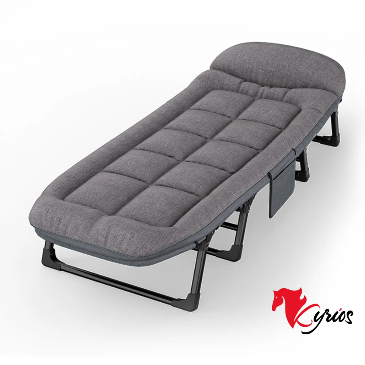 NO LOGO - CAMA Y SILLA 2 EN 1 PLEGABLE + ACOLCHE Y 6 POSICIONES AJUSTABLES