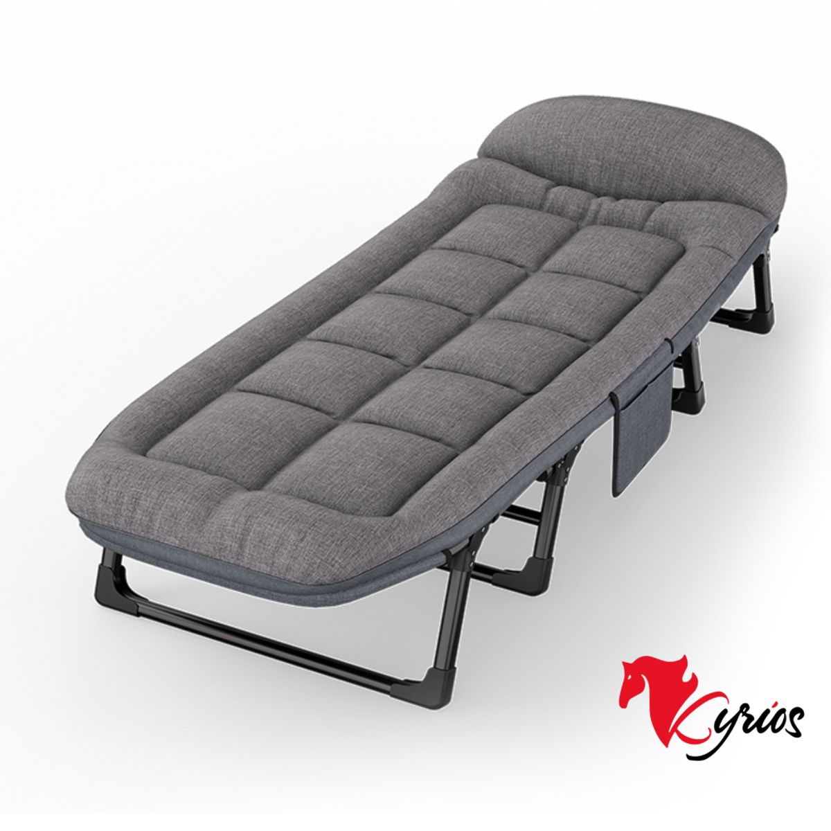 NO LOGO - CUNA PLEGABLE CON COJIN Y 6 POSICIONES AJUSTABLE