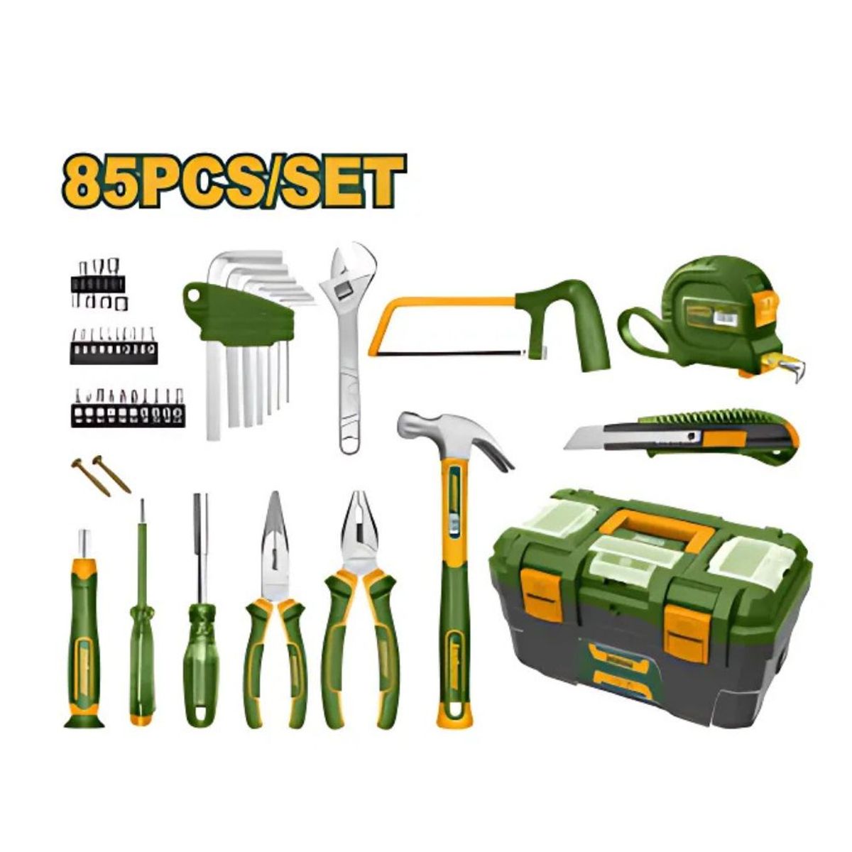 TOTAL TOOLS - Set de Herramientas 85Pzs JADEVER - JDHS3B85