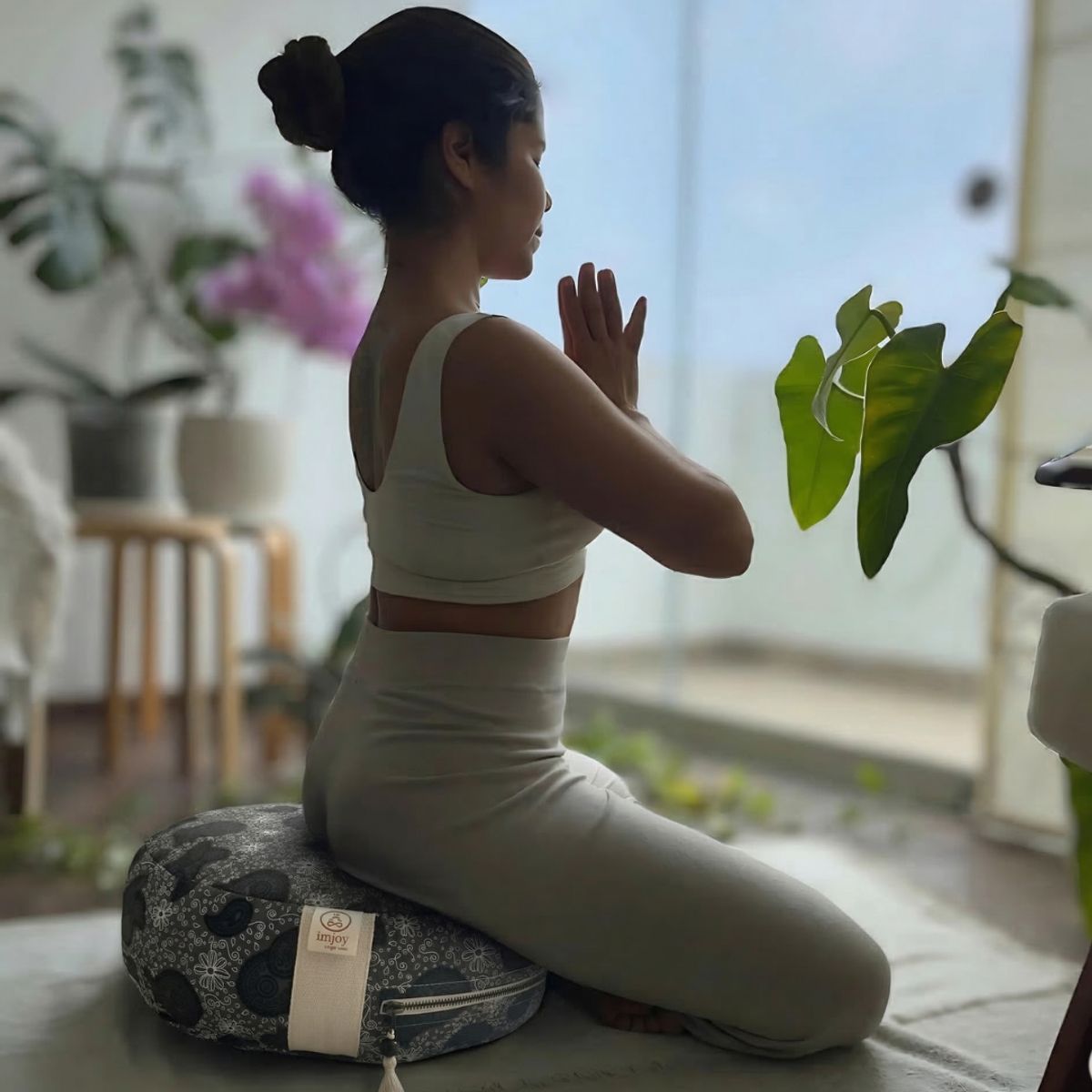 IMJOY YOGA HOME - Zafu cojín de meditación