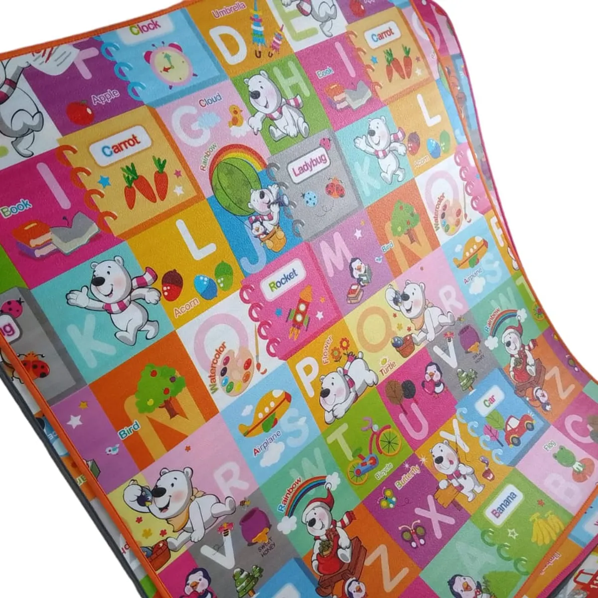 GENERICO - Corral Bebé Plegable Gris 20 Piezas + tapete