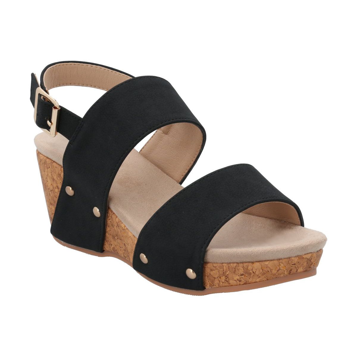 HUSH PUPPIES - Sandalia Hush Puppies Mujer Martita Negro HUSH PUPPIES