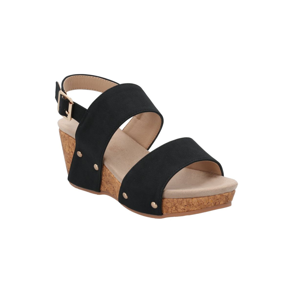 HUSH PUPPIES - Sandalia Hush Puppies Mujer Martita Negro HUSH PUPPIES