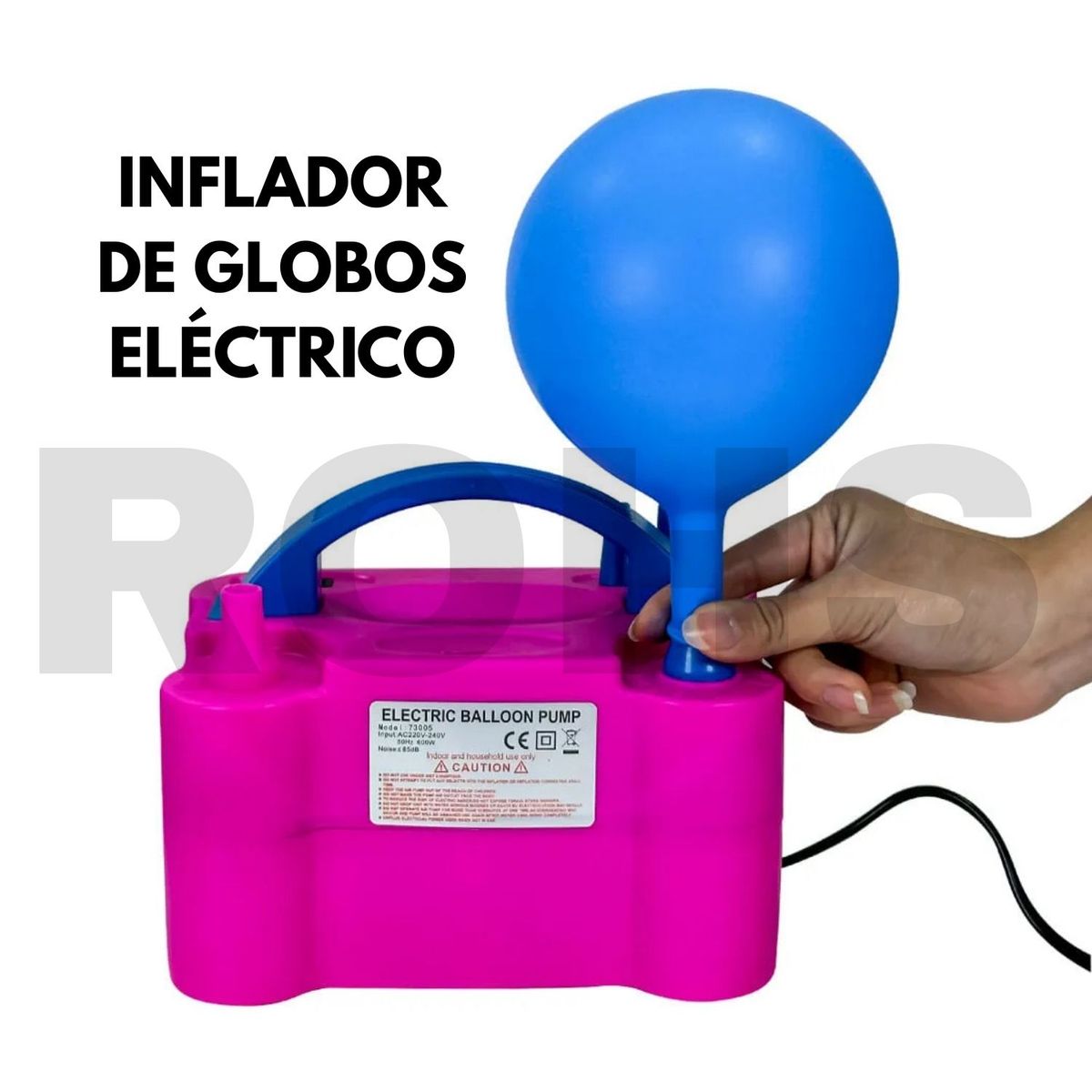 ROHS - INFLADOR DE GLOBOS ELECTRICO