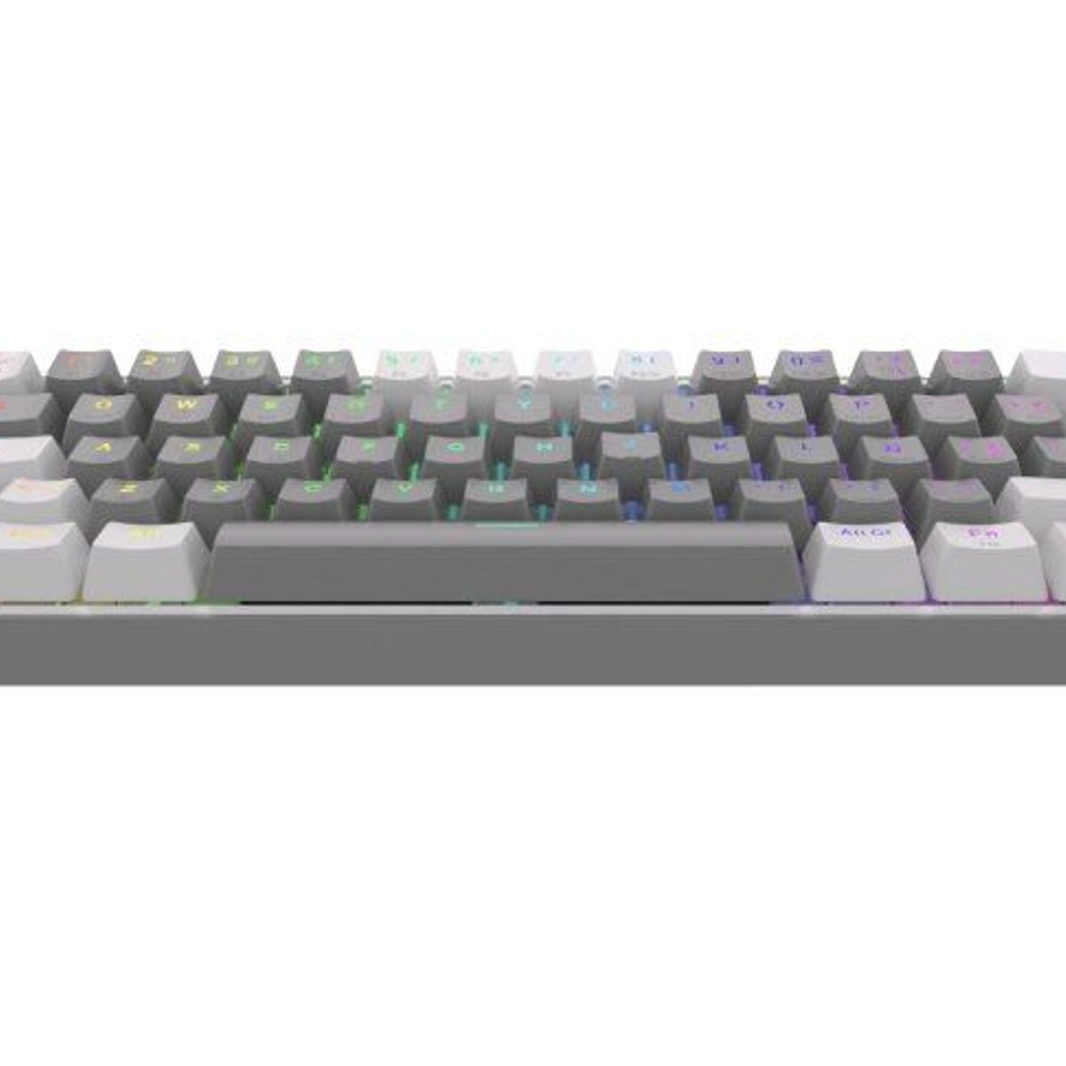 REDRAGON - Teclado Fizz Pro Inalámbrico Blanco K616-RGB Red Switch Sp Español