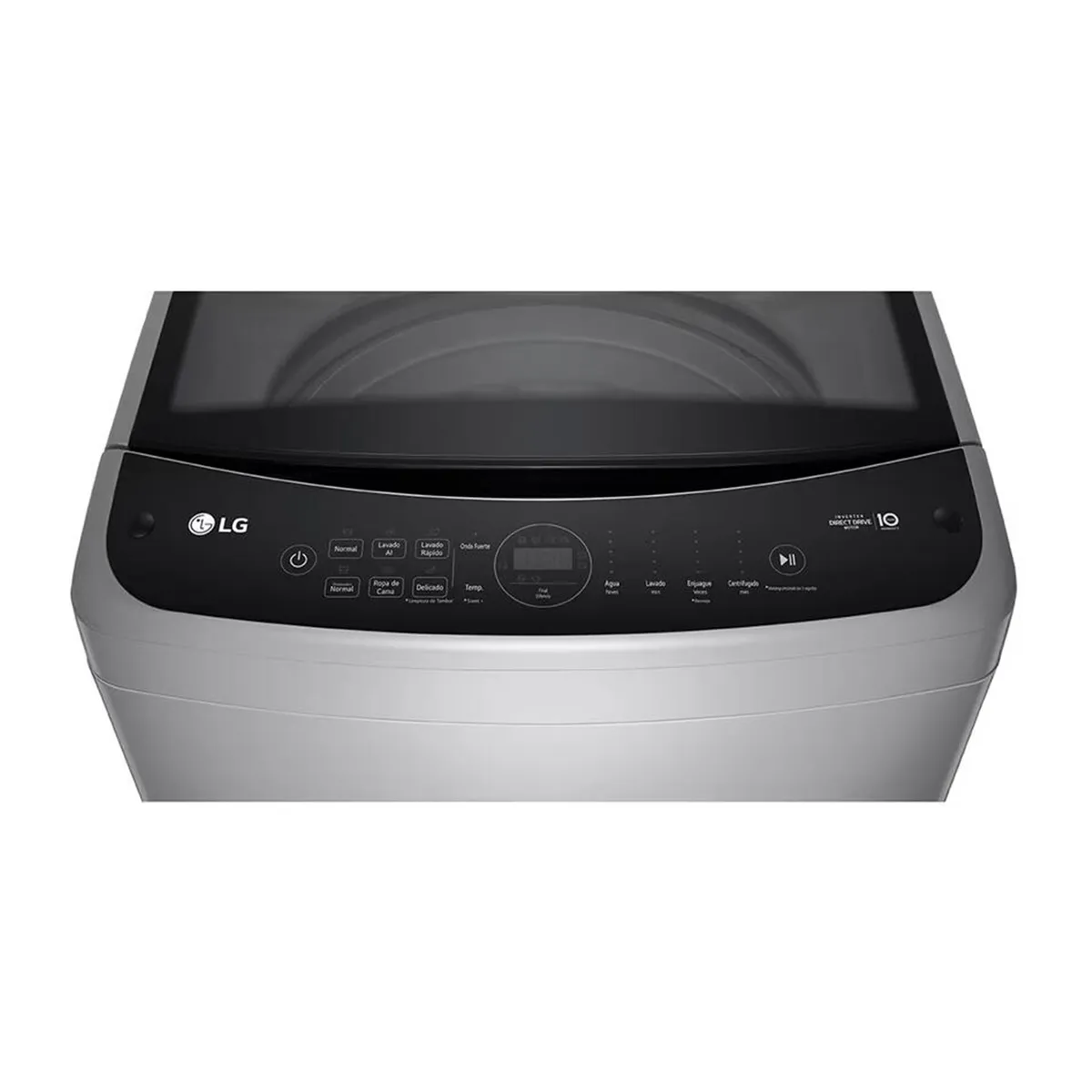 LG - Lavadora LG de 19 Kg Carga Superior con AI DD WT19DV6T Gris