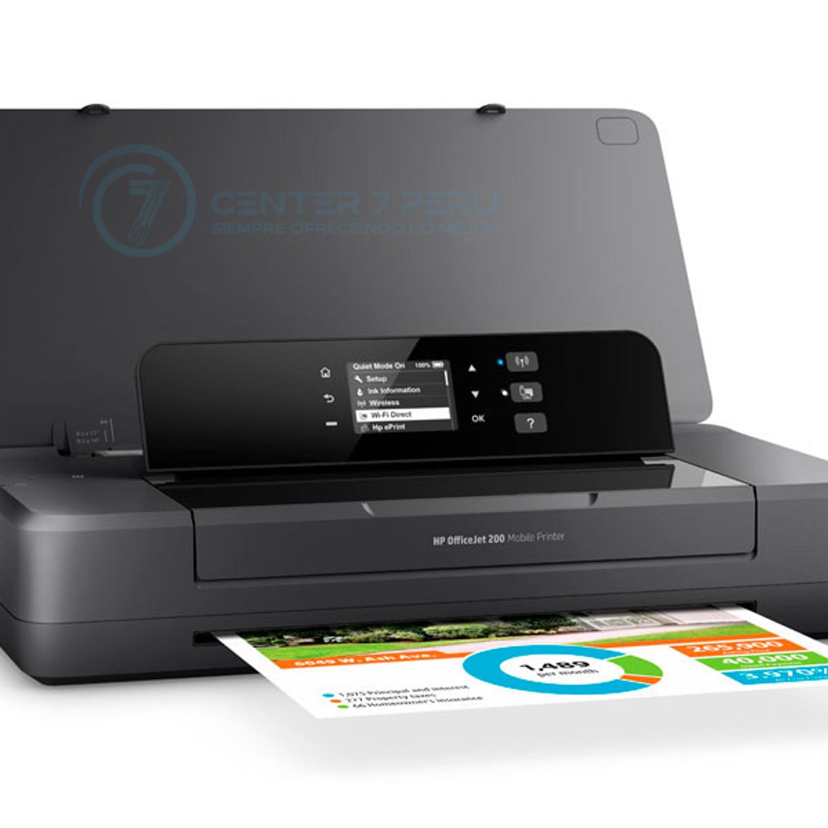 HP - Impresora Portatil HP OfficeJet 200 Mobile Wifi A4