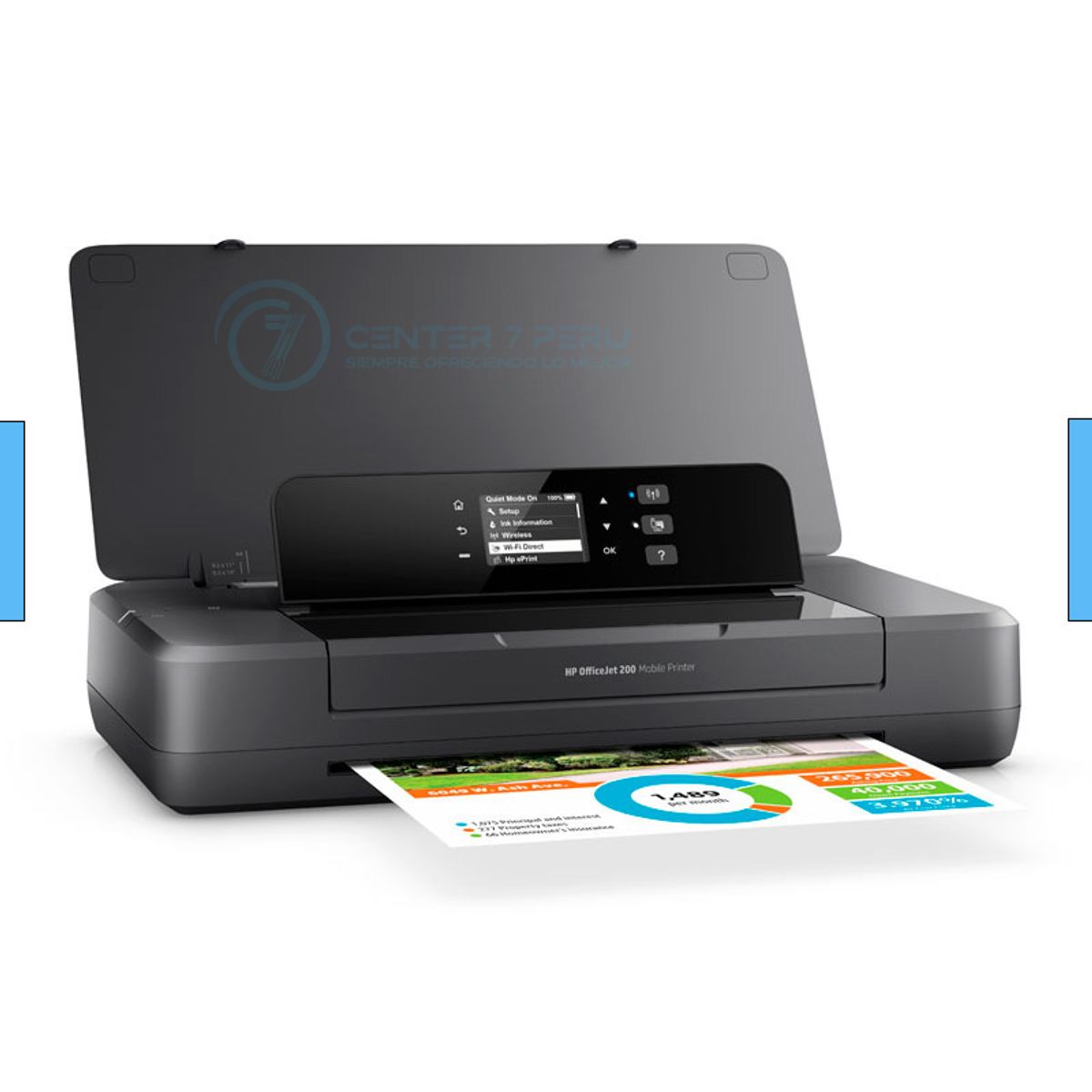 HP - Impresora Portatil HP OfficeJet 200 Mobile Wifi A4