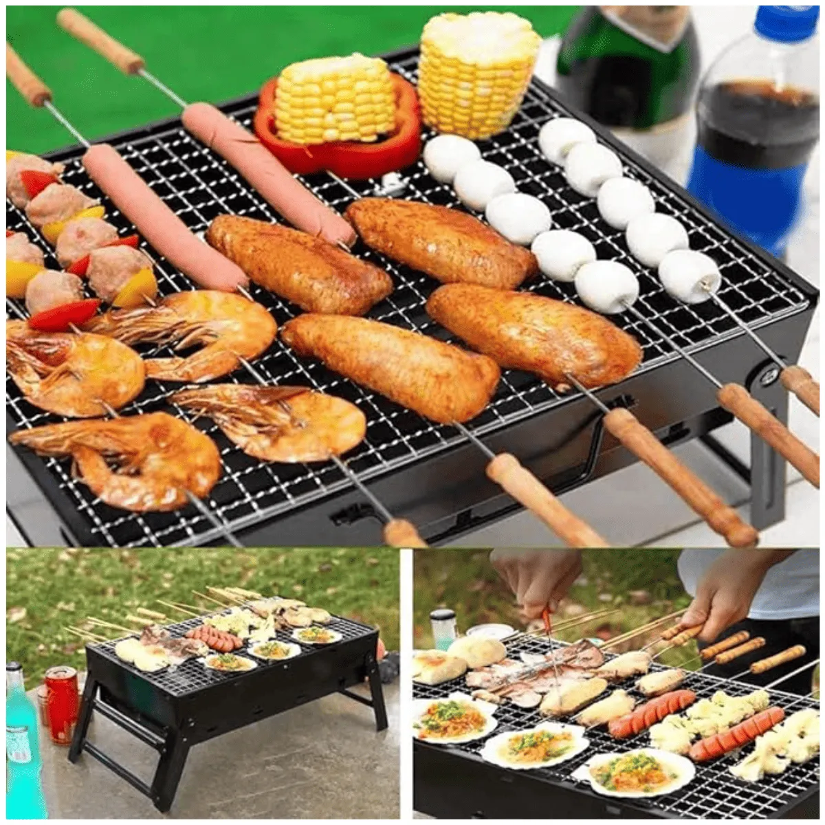 INSPIRA - MINI PARRILLA PLEGABLE