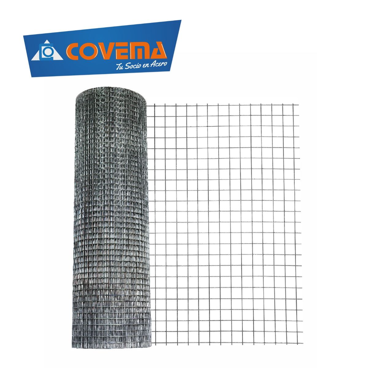 COVEMA - Malla Galvanizada 1 / 2 x 0.90 cm x 30m