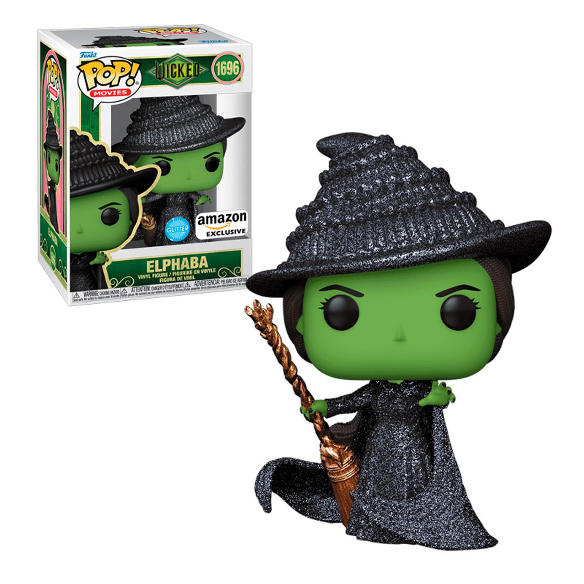 FUNKO - WICKED ELPHABA GLITTER EXCLUSIVO 1696