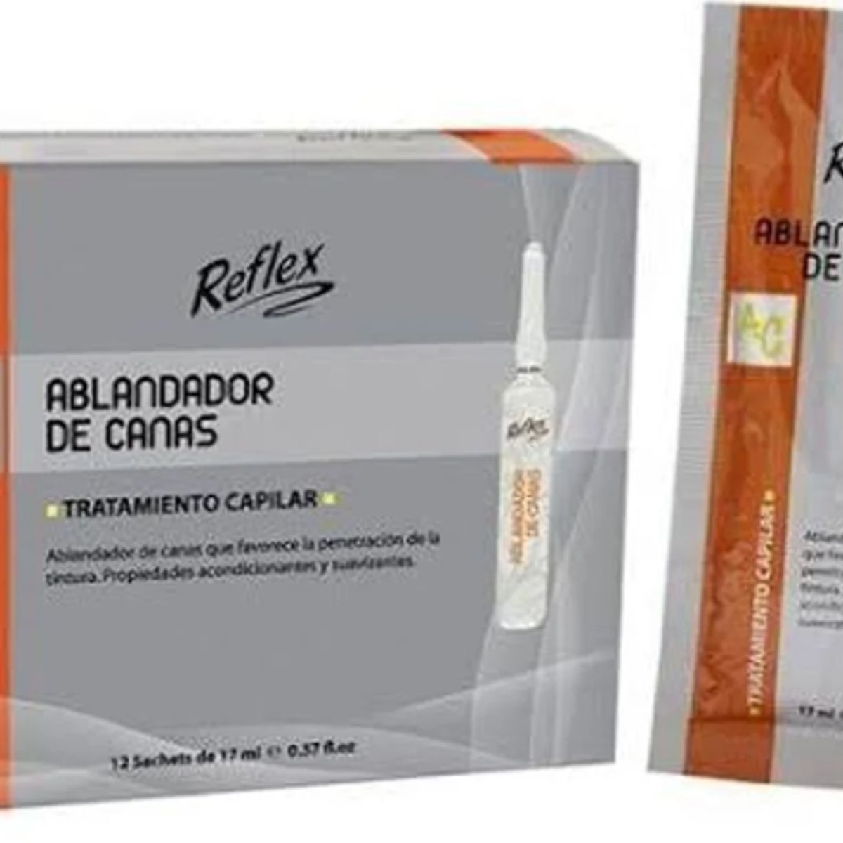 REFLEX - Ampollas Ablandador de Canas Reflex Caja x 12 Sachets 17 ml c/u
