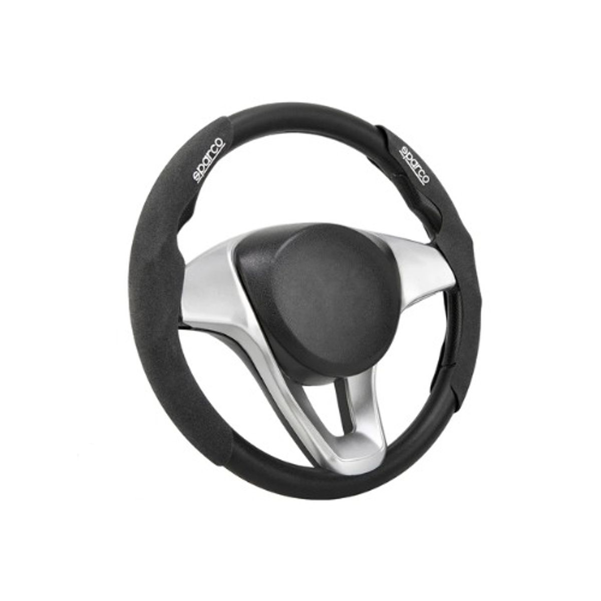 SPARCO - PROTECTOR CUBRE VOLANTE SPARCO NEGRO GAMUZADO SPS139BK