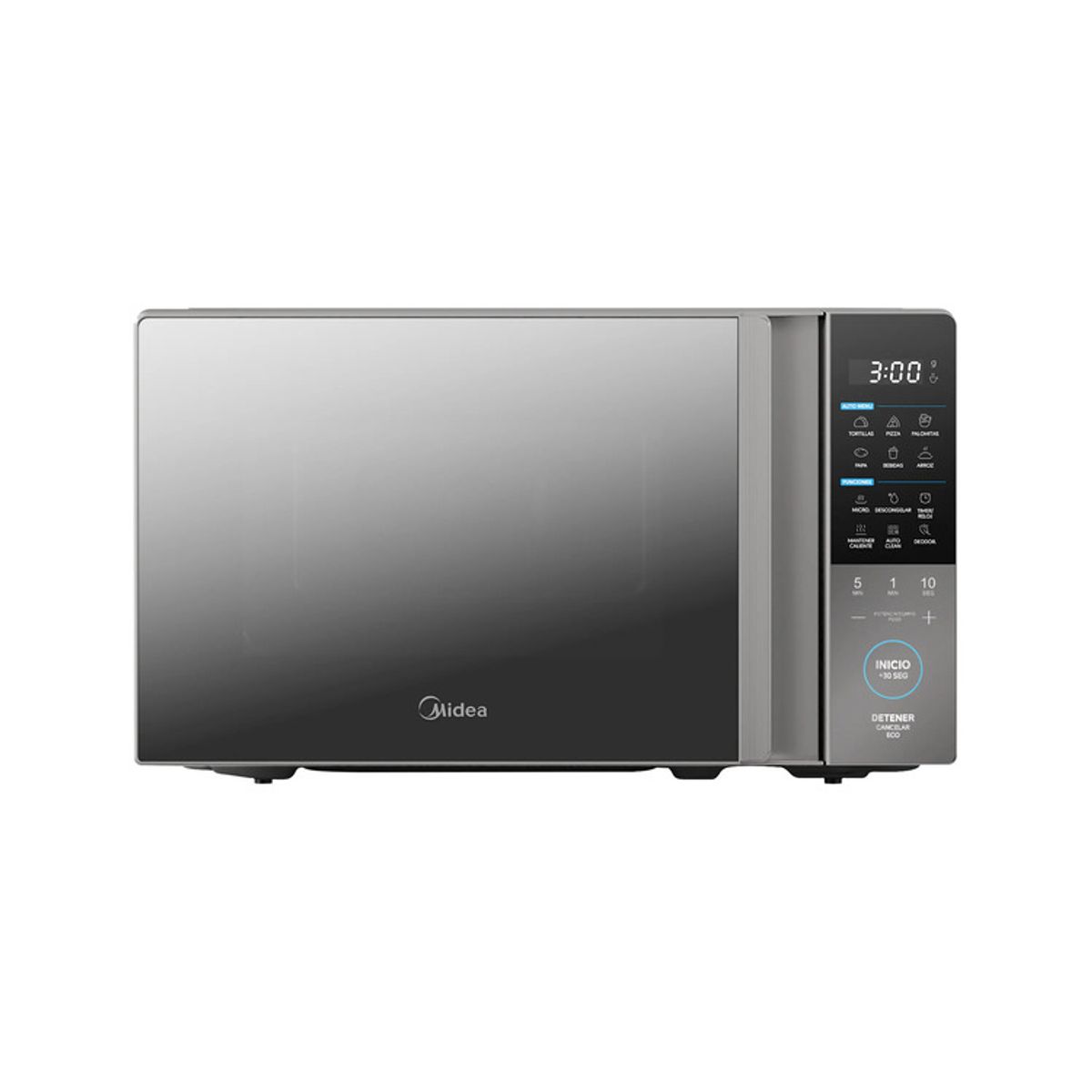 MIDEA - Horno Microondas TasteXpress 25L Silver Midea MMDT09S4MG-PE