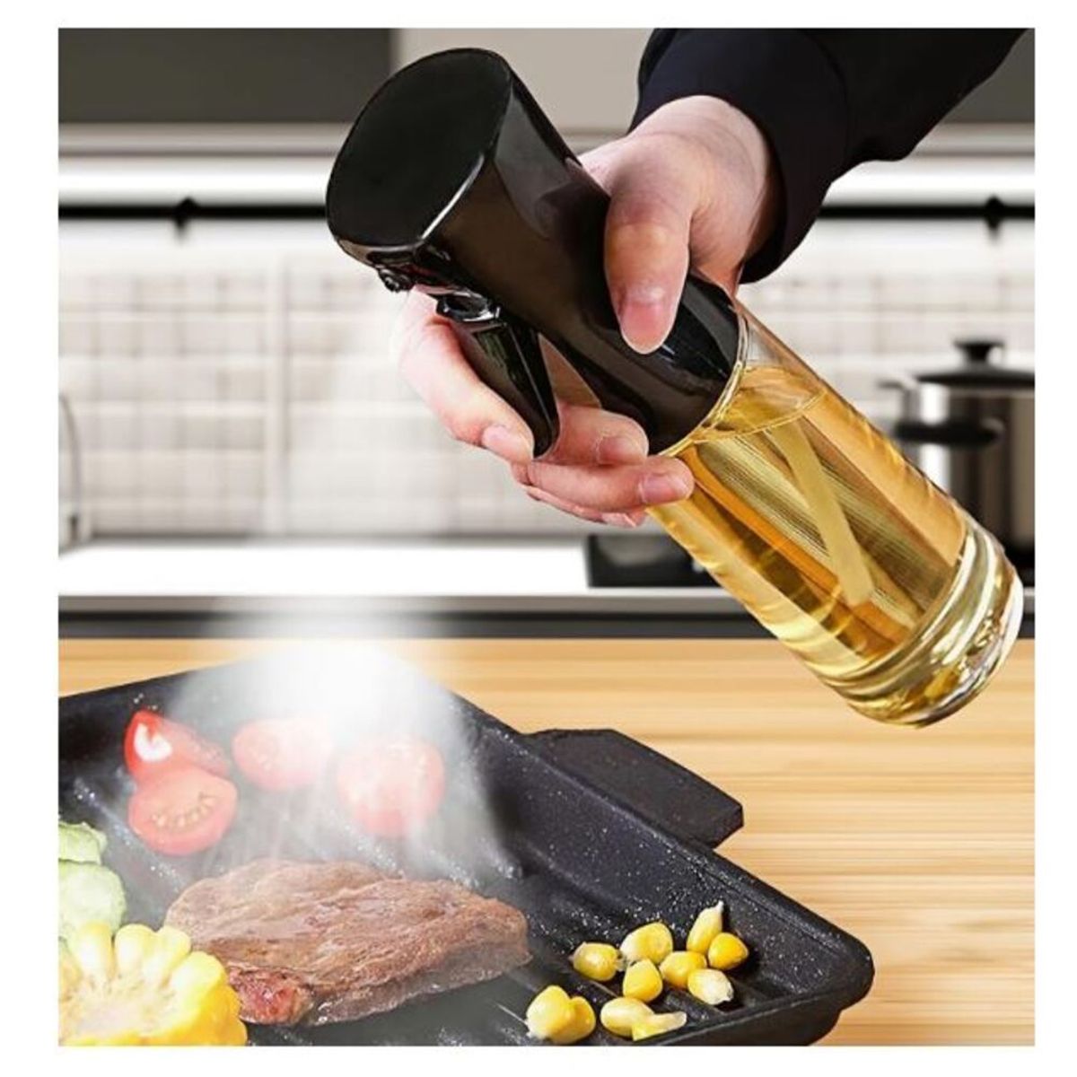 GENERICO - Dos Dispensadores  Pulverizador de  Aceite Spray