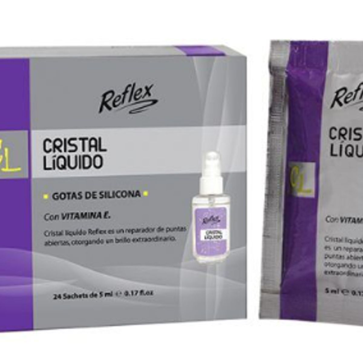 REFLEX - Ampollas Reflex Cristal Líquido Caja x 24 Sachets, 5 ml c/u