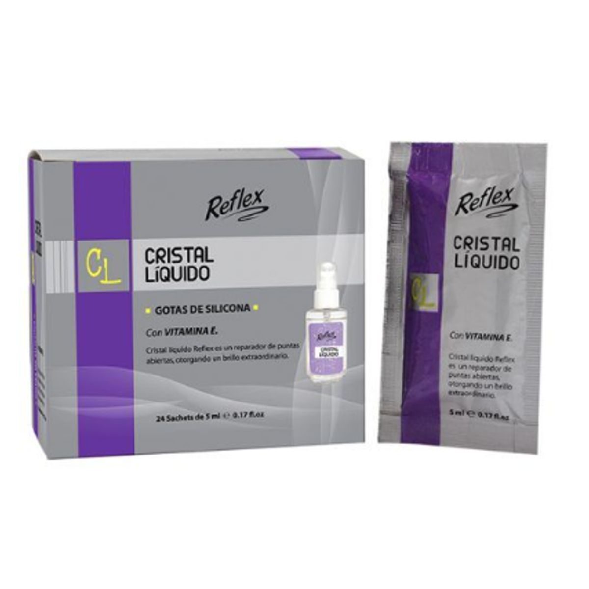 REFLEX - Ampollas Reflex Cristal Líquido Caja x 24 Sachets, 5 ml c/u