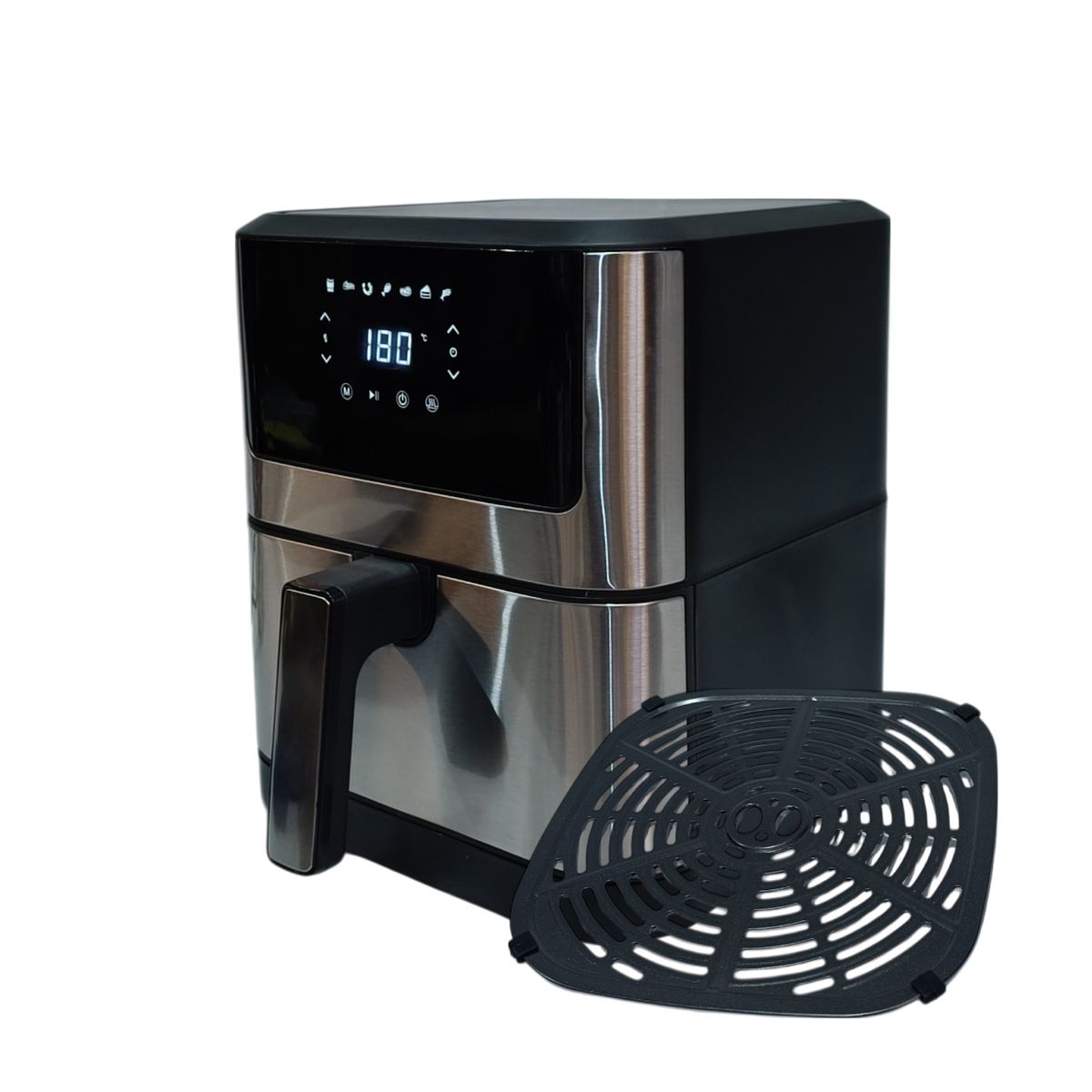 NATIONALIZER - Freidora de Aire 6 Litros 1500 W de Potencia Touch Screen NN-RA610DS