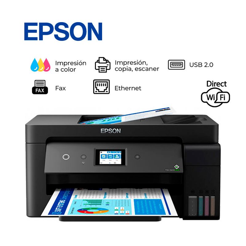 EPSON - MULTIFUNCIONAL DE TINTA EPSON  C11CH96303 ECOTANK L14150