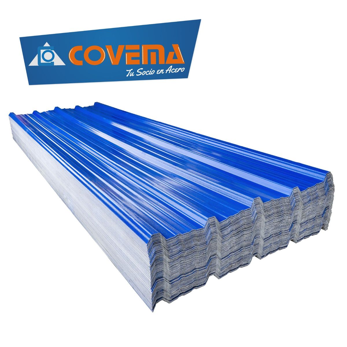 COVEMA - Techo Termoacústico 1.07 x 3.60m x 1.5mm COVEMA