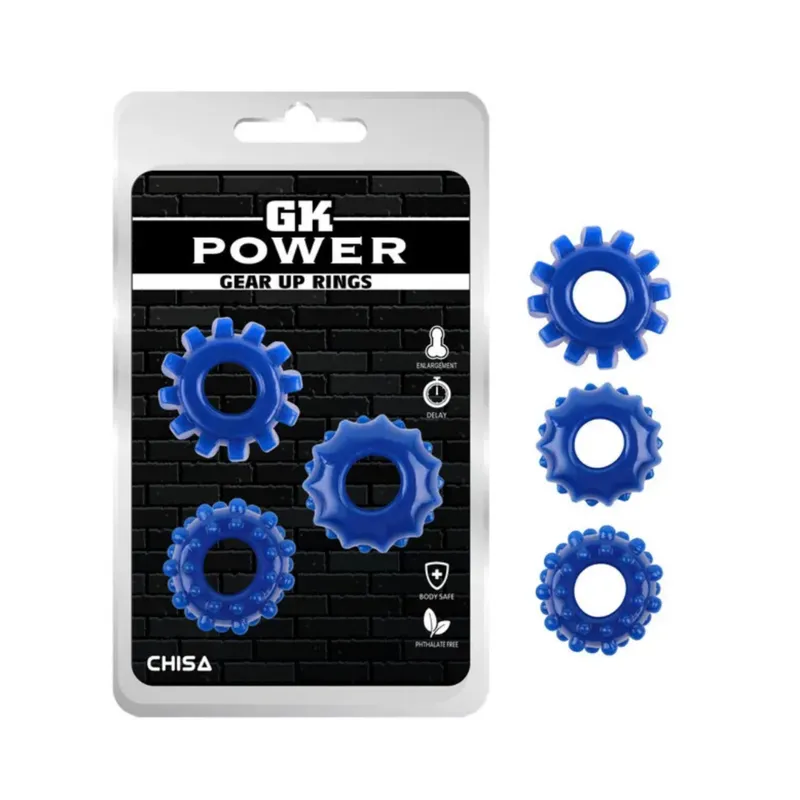 CHISA - ANILLO PENEAL GK POWER RETARDANTE X 3UND