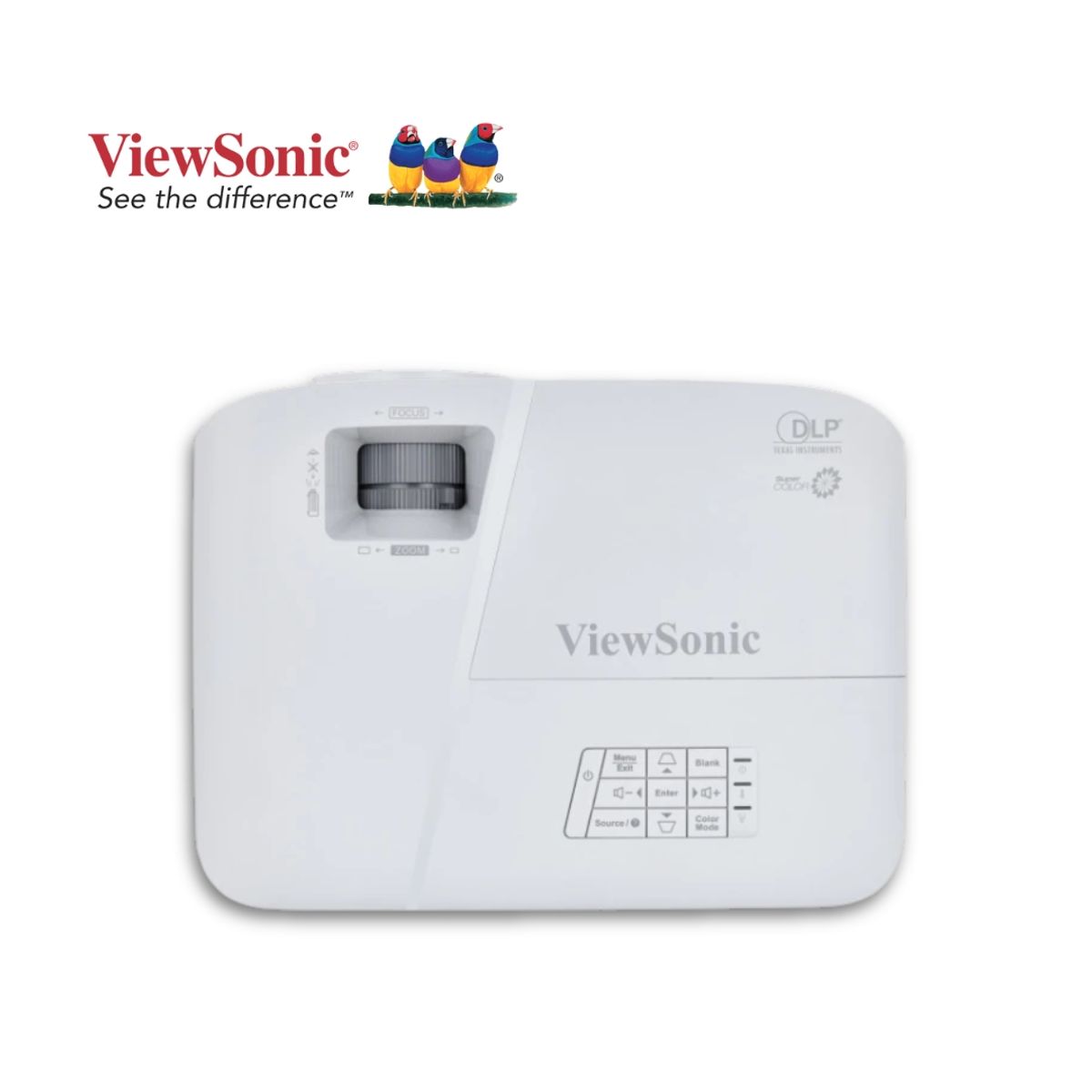 VIEWSONIC - Proyector ViewSonic PA700S DLP SVGA 4500 LUMINES (800 X 600)