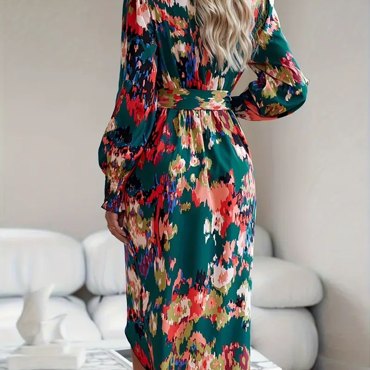 GENERICO - Vestido Domenica- Diseño con lazo