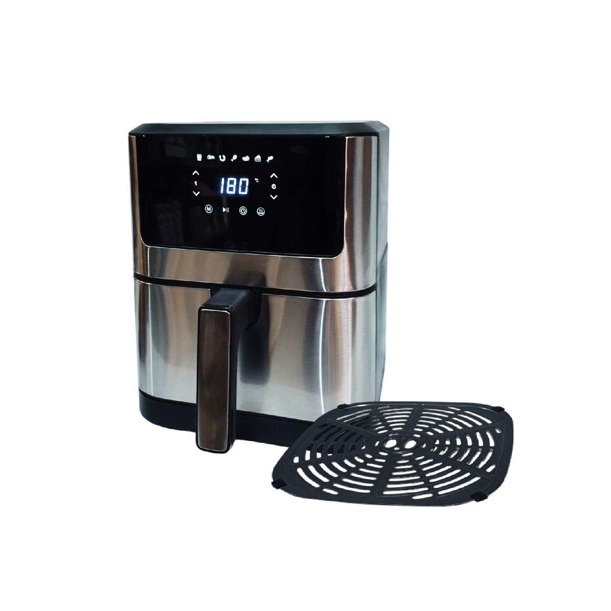 NATIONALIZER - Freidora de Aire 6 Litros 1500 W de Potencia Touch Screen NN-RA610DS