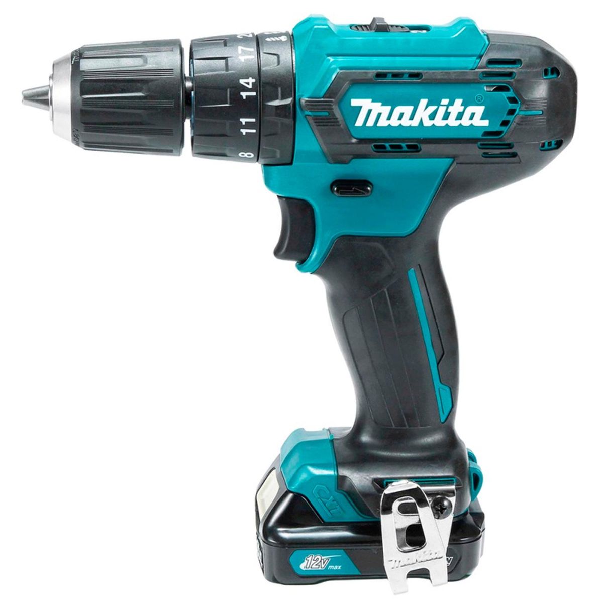 MAKITA - Taladro Percutor + Atornillador CLX228 + 2 Bat 1.5AH + Carg