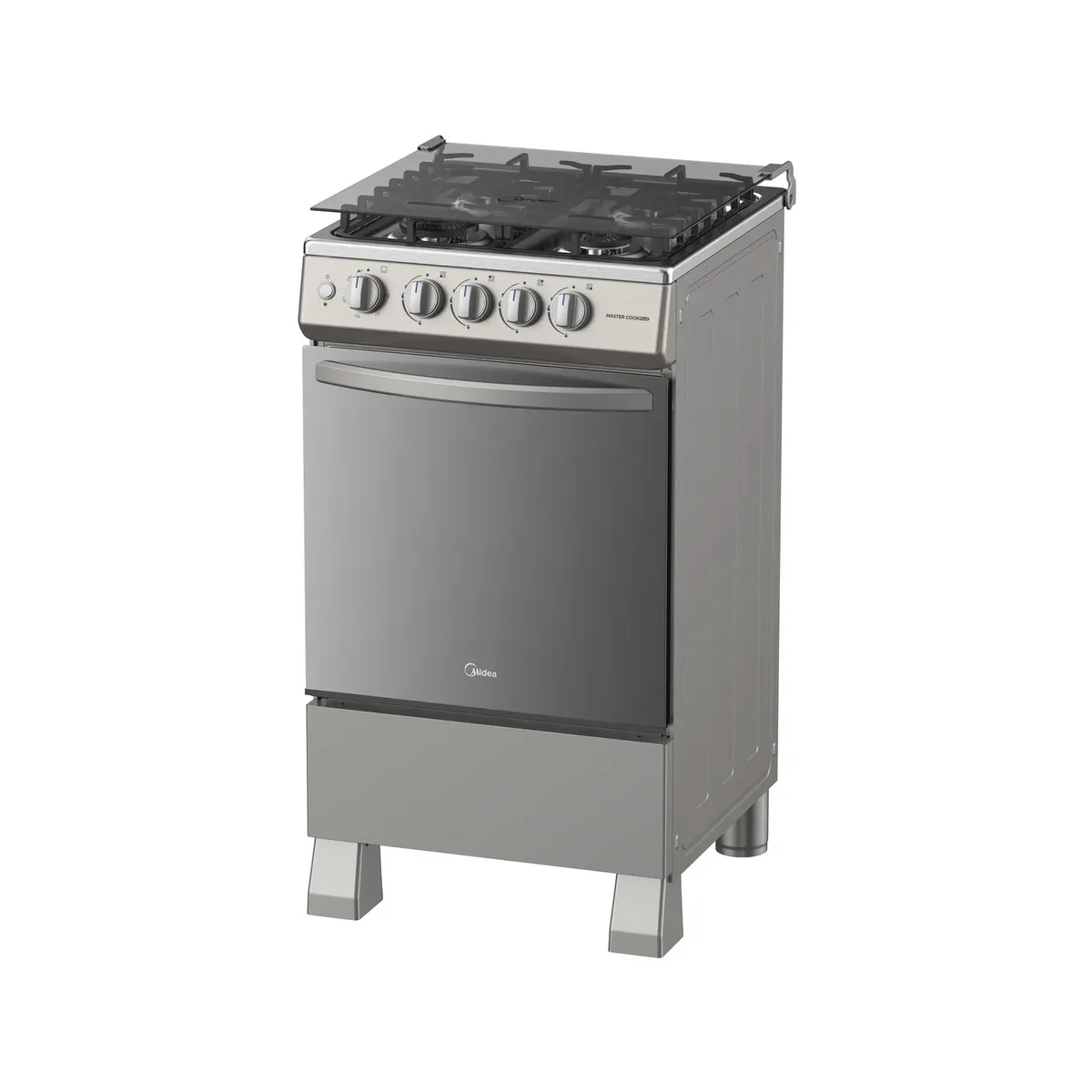 MIDEA - Cocina a Gas MasterCook Plus 20 Gris Midea MGS20FS2LFAMG-PE