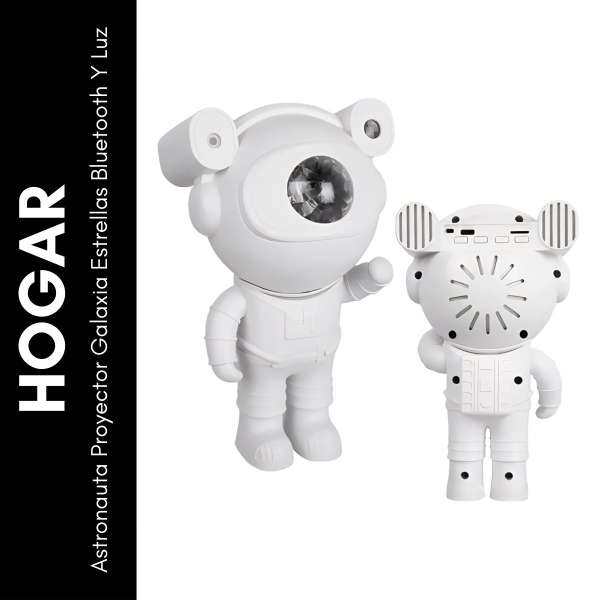 GENERICO - Proyector Astronauta Galaxia Estrellas con Parlante Bluetooth