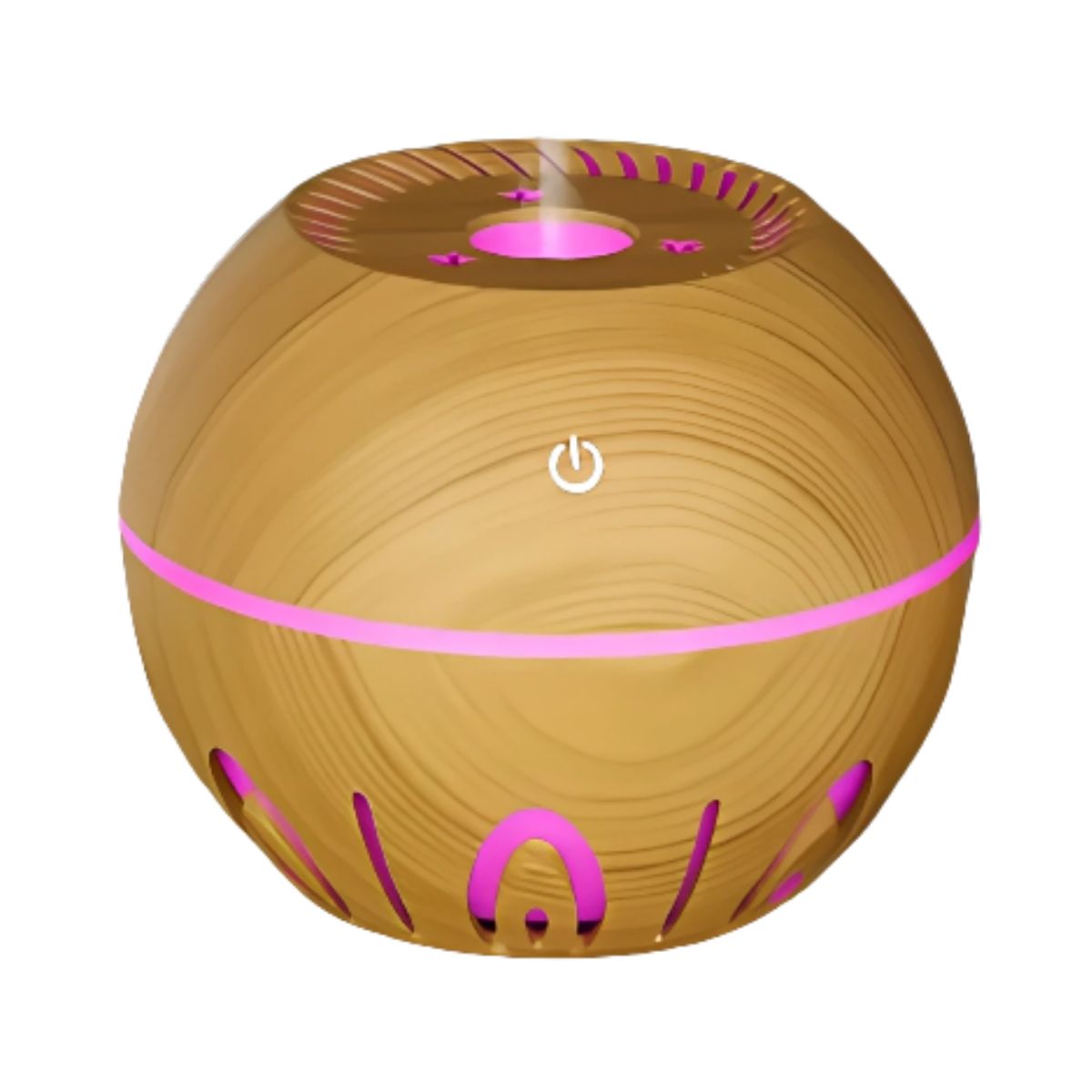 GENERICO - Humidificador Difusor Aromaterapia Luz LED Bolw