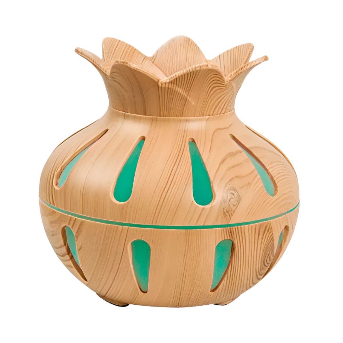 GENERICO - Humidificador Difusor Aromaterapia Luz LED Flor