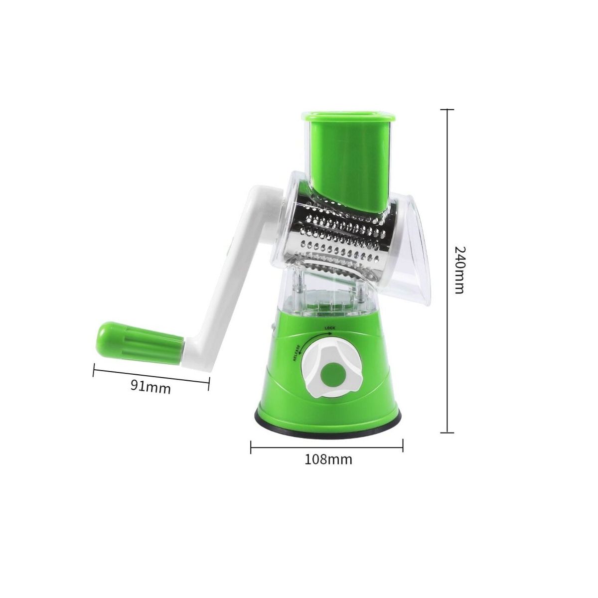 GENERICO - MOLINO CORTADOR Y RALLADOR DE VERDURAS