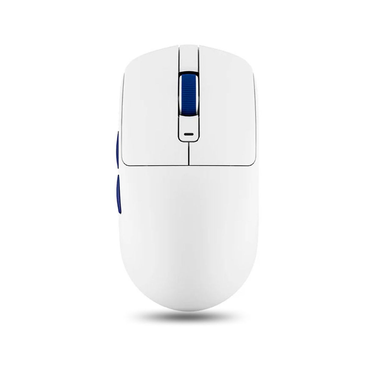 ROYAL KLUDGE - Mouse Royal Kludge M30 Inalámbrico White Blue Triple Conexión