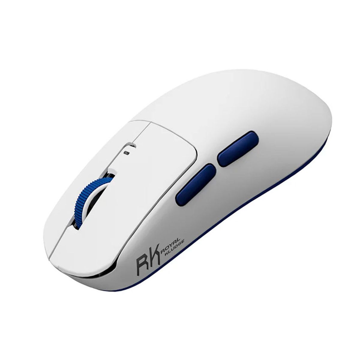 ROYAL KLUDGE - Mouse Royal Kludge M30 Inalámbrico White Blue Triple Conexión