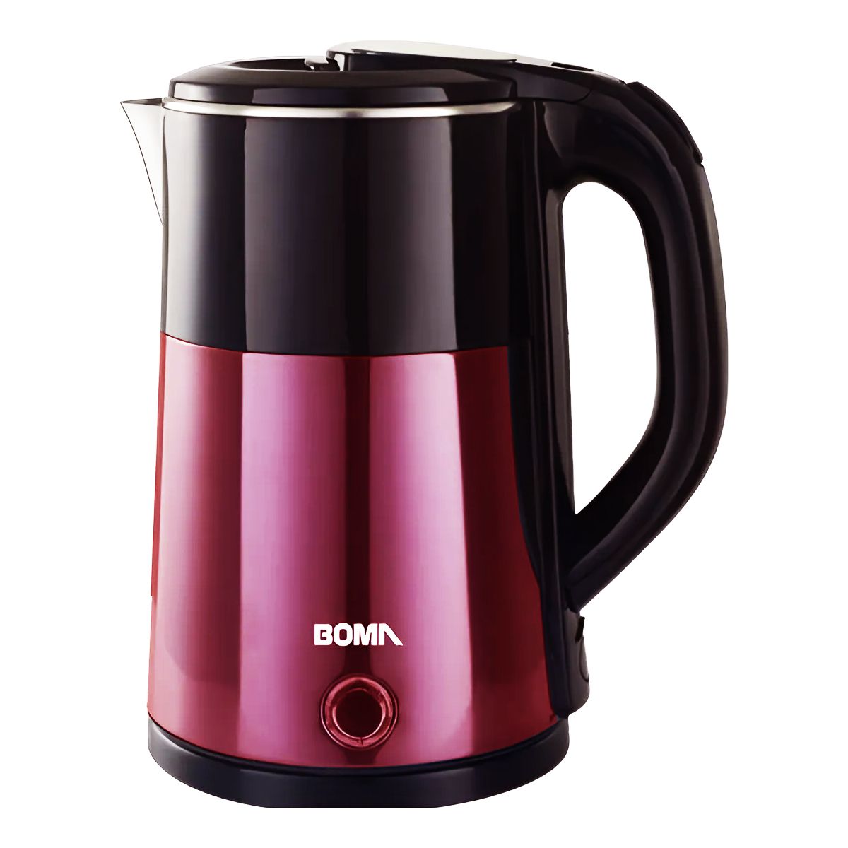 GENERICO - Hervidor De Metal 2lts. Bomba de 1500 watts Bm-1403 - Rojo