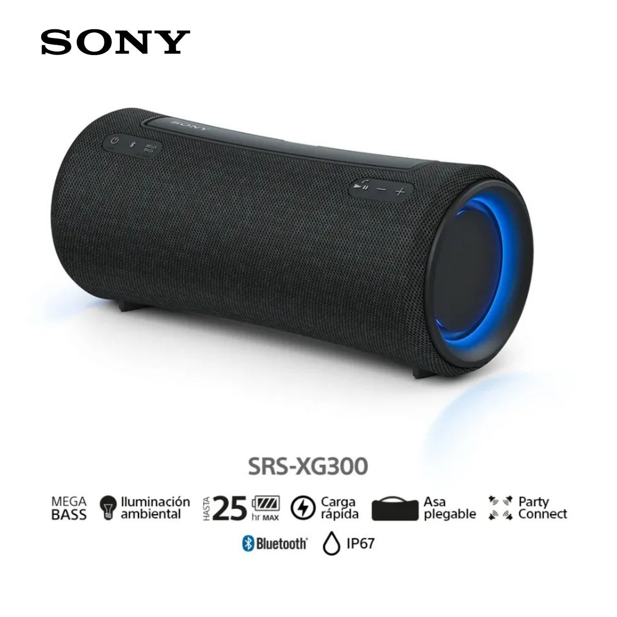 SONY - Parlante Bluetooth SONY SRS-XG300 portátil