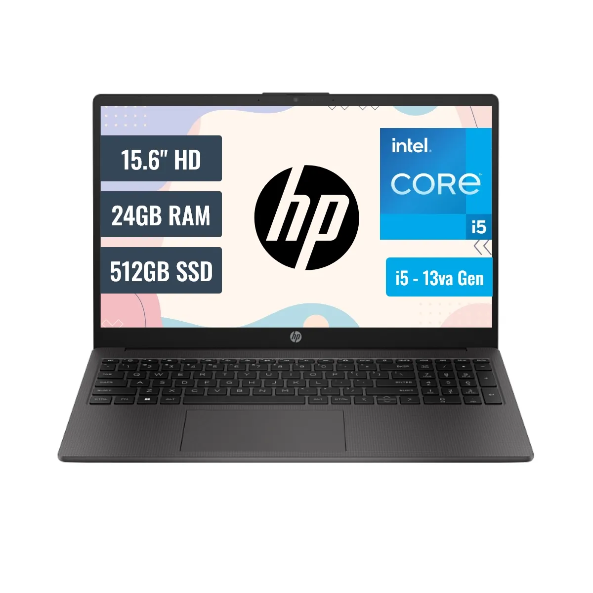 HP - Laptop HP 250 G10 Intel Core i5 1334U 24GB RAM 512GB SSD 15.6 HD FreeDOS