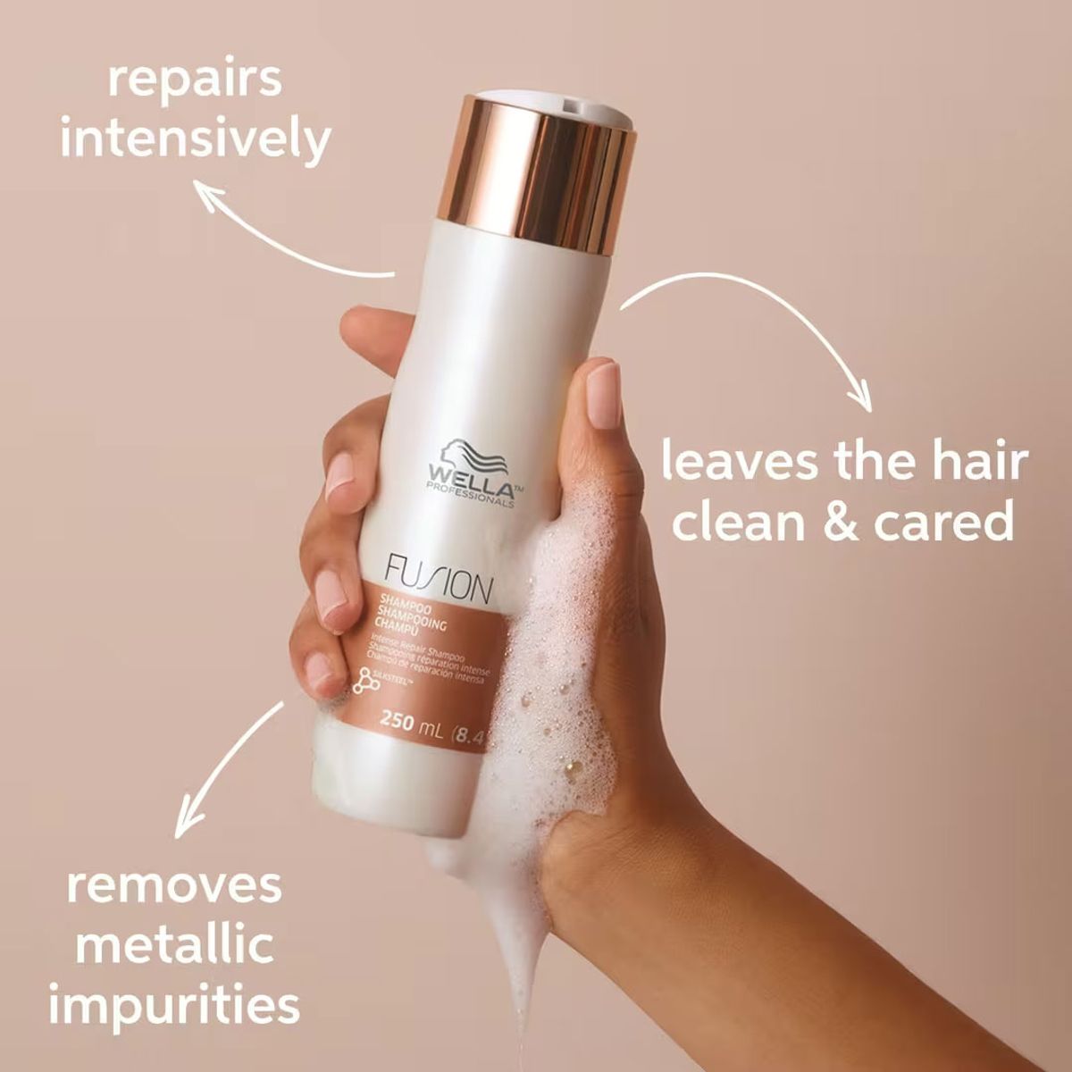 WELLA - Shampoo Fusion Wella Reparador 1000 ml