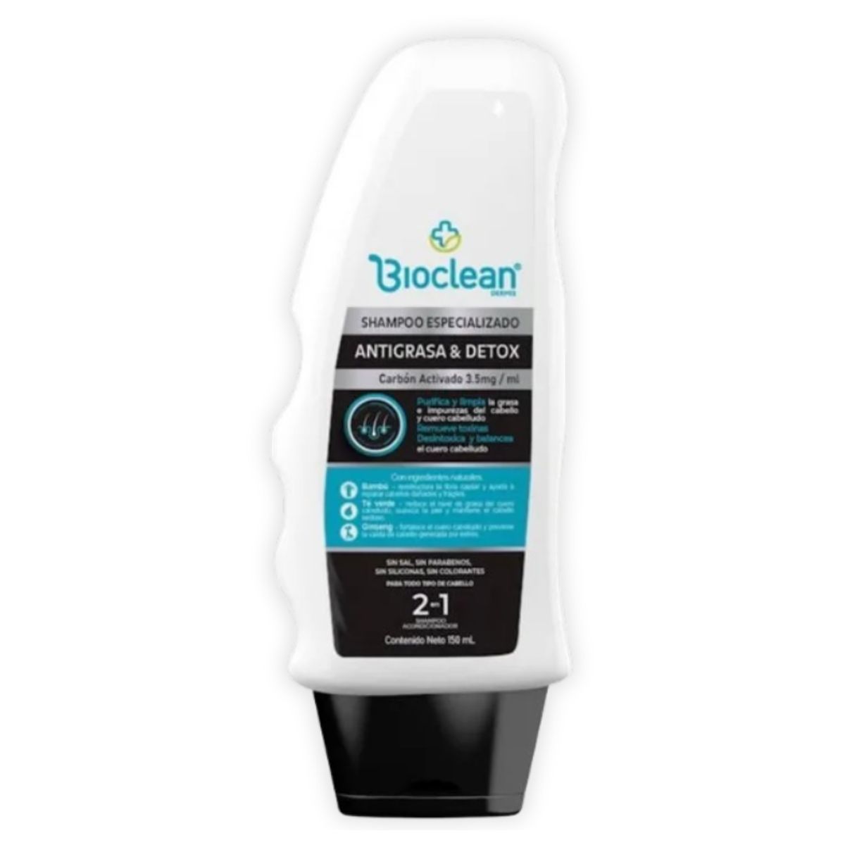 BIOCLEAN - SHAMPOO ESPECIALIZADO ANTIGRASA & DETOX 150ML - BOICLEAN