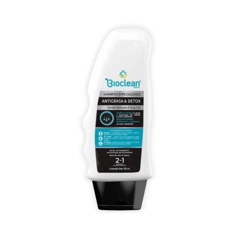 BIOCLEAN - SHAMPOO ESPECIALIZADO ANTIGRASA & DETOX 150ML - BOICLEAN